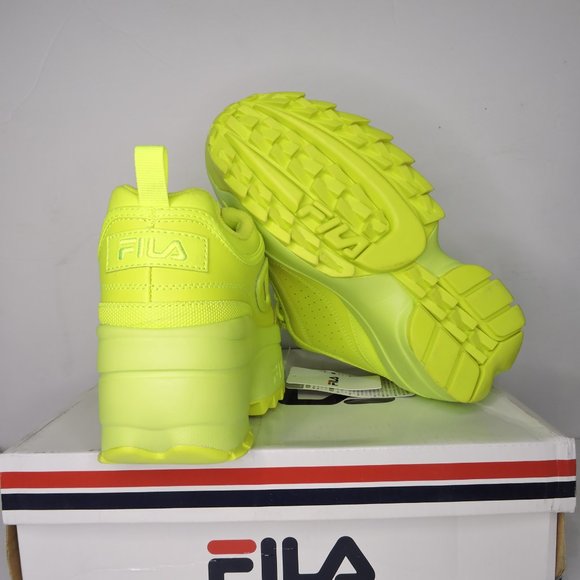 Women's Fila Disruptor 2 Wedge  sneaker New platform brand new - Picture 4 of 4